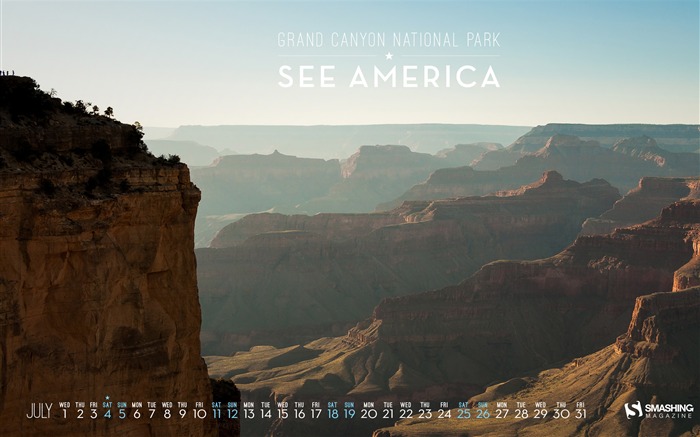 See America-July 2015 Calendar Wallpaper Views:6554 Date:2015/7/2 7:31:42