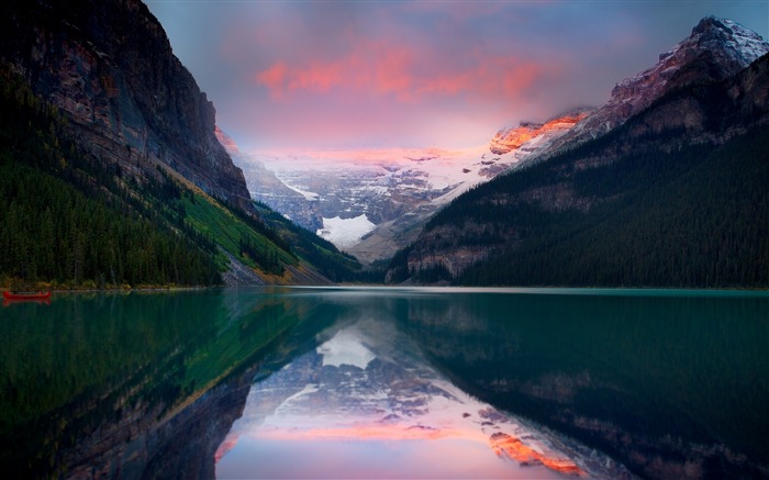 mountains sunset lake-Nature HD Wallpaper Views:8407 Date:2015/7/27 8:08:02