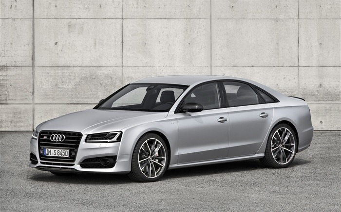 2016 Audi S8 Plus Silver HD Wallpaper 06 Views:7506 Date:2015/8/13 10:24:59