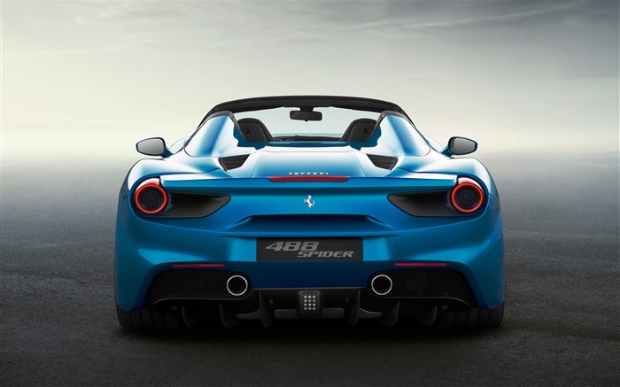 2016 Ferrari 488 Spider Car HD fonds d'écran Vues:7816