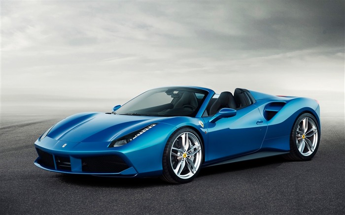 2016 Ferrari 488 Spider Car HD fonds d'écran Vues:8591