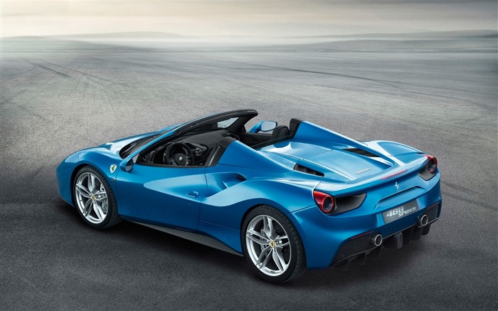 2016 Ferrari 488 Spider Car HD fonds d'écran Vues:7959