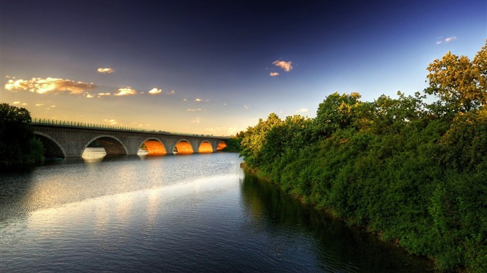 Papel de Parede bonito da Ponte-Natureza Visualizações:9895