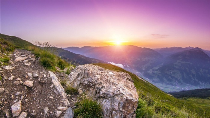 Montagnes Alpes paysage-Nature HD Fonds d'écran Vues:8112