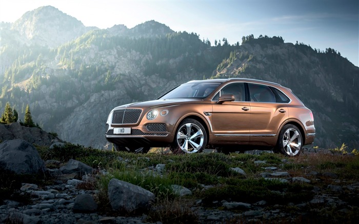 2016 Bentley Bentayga Luxury HD Wallpaper 03 Visualizações:7334