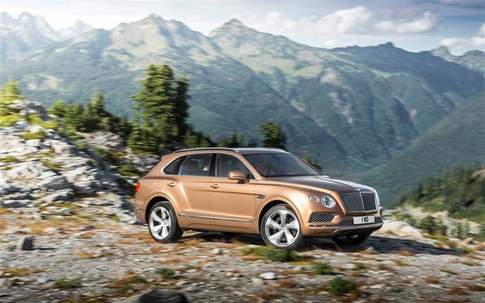 2016 Bentley Bentayga Luxury HD Wallpaper 07 Visualizações:6932