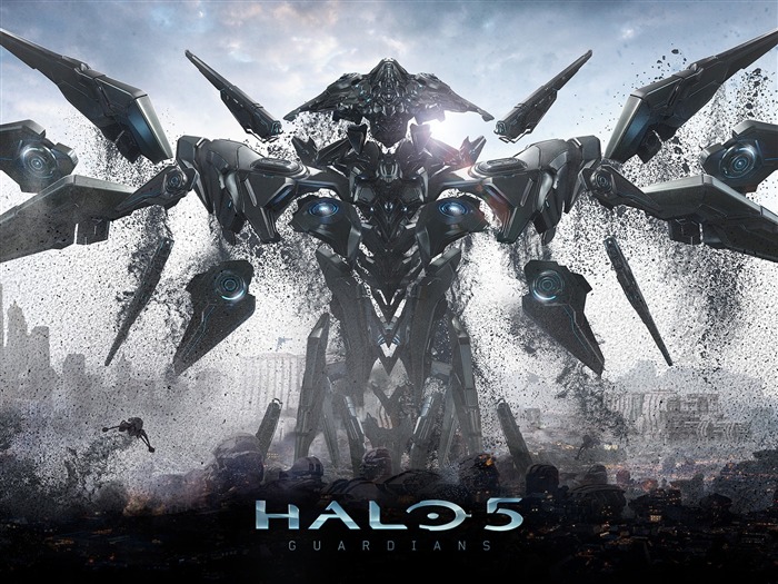 Halo 5 Guardian Game HD Wide Wallpaper 01 Visualizações:11638