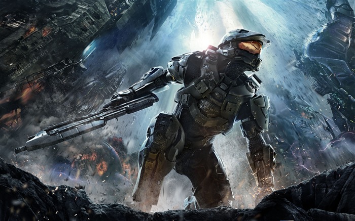 Halo 5 Guardian Game HD Wide Wallpaper 04 Visualizações:13639