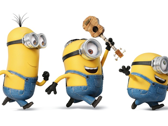 Minions jugando-Movie Wallpaper Vistas:18431