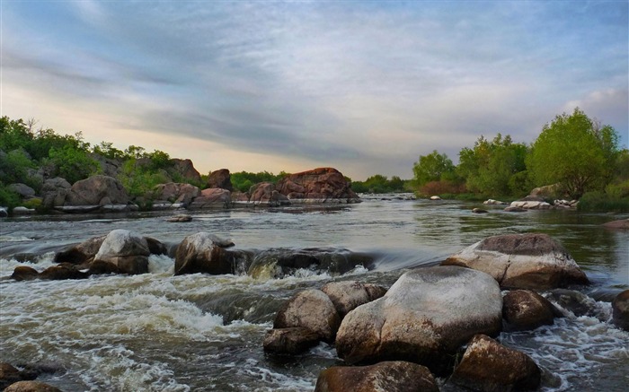 Mountains rocky river-Photography Wallpaper Views:8289 Date:2015/9/25 10:19:48