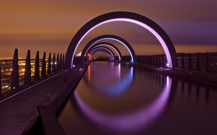 falkirk wheel city-Travel fondo de pantalla Vistas:7994