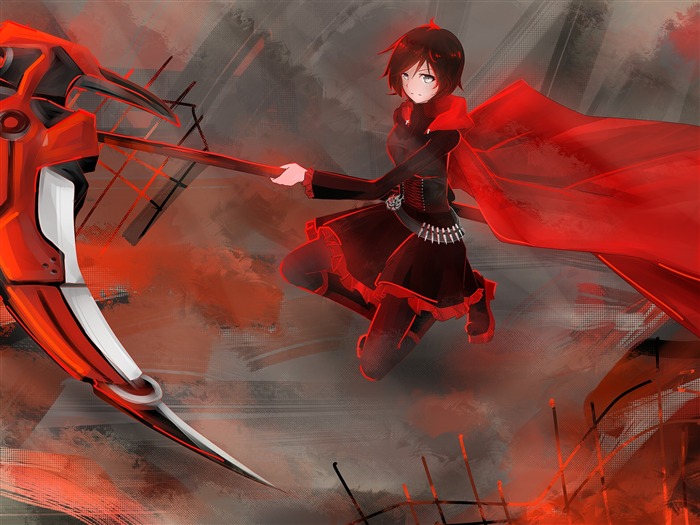 rwby ruby rose guns-Design HD Wallpaper Views:10715 Date:2015/9/16 7:19:57