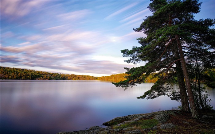 sweden lakes trees-Photography Wallpaper Views:8228 Date:2015/9/25 10:21:10