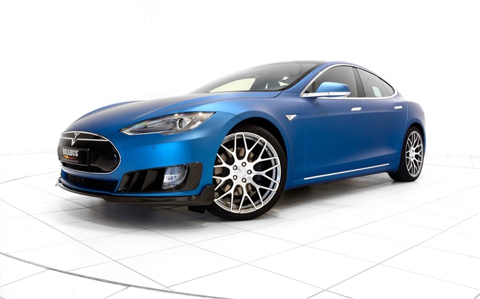 2015 Brabus Tesla Model S HD Wallpaper 01 Vistas:5906