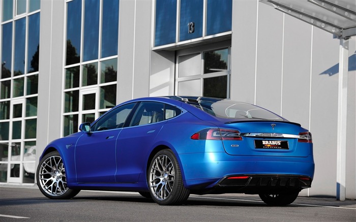 2015 Brabus Tesla Model S HD Wallpaper 02 Vistas:6582