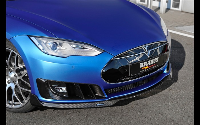 2015 Brabus Tesla Model S HD Wallpaper 08 Vistas:6296