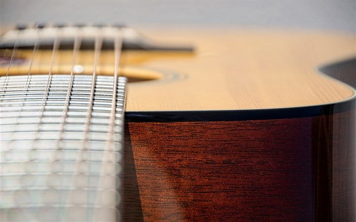 Guitar music close up-Music HD Wallpaper Views:9670 Date:2015/10/29 8:27:50