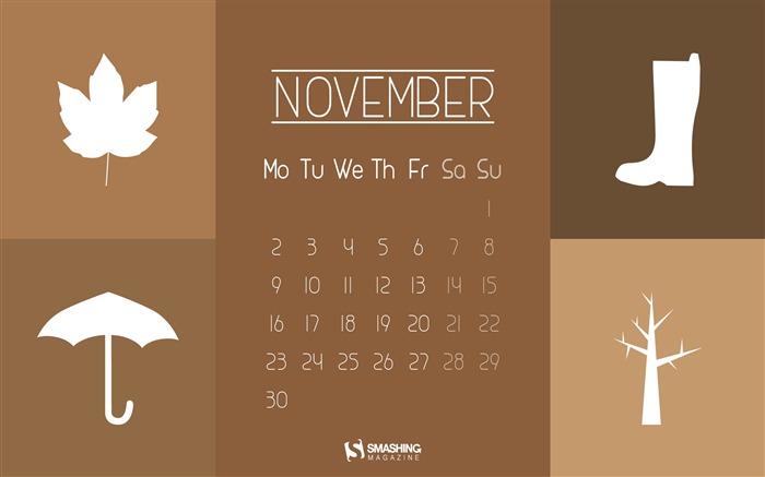 Hello November-November 2015 Calendar Wallpaper Views:8974 Date:2015/10/31 8:40:24