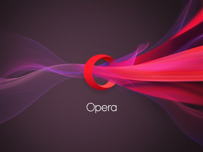 Opera new logo-Brand Desktop Wallpaper Views:7234 Date:2015/10/26 10:42:45