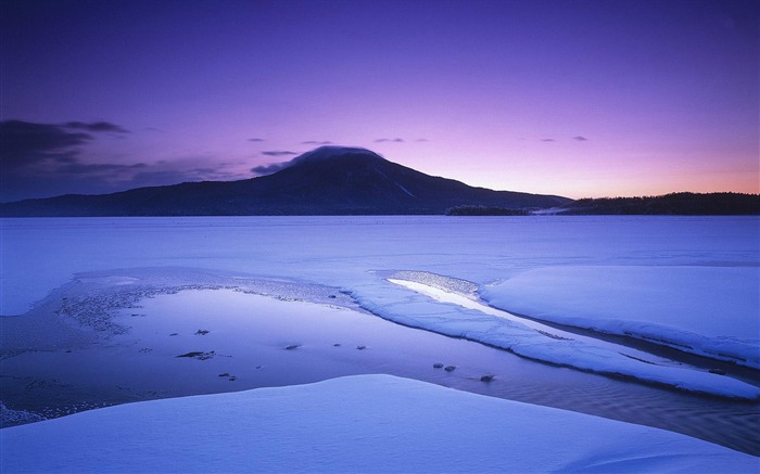 akan national park Japón-Paisaje fondo de pantalla HD Vistas:10086