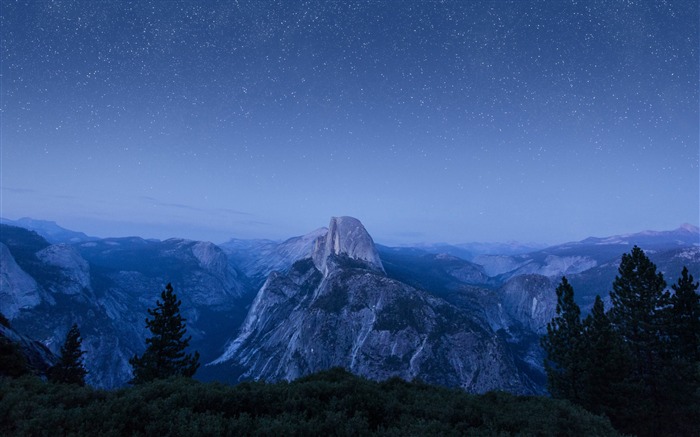 apple os x el capitan-Landscape fondo de pantalla HD Vistas:11503