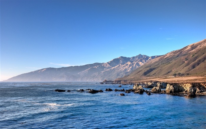 big sur coast-Landscape fondo de pantalla HD Vistas:7806