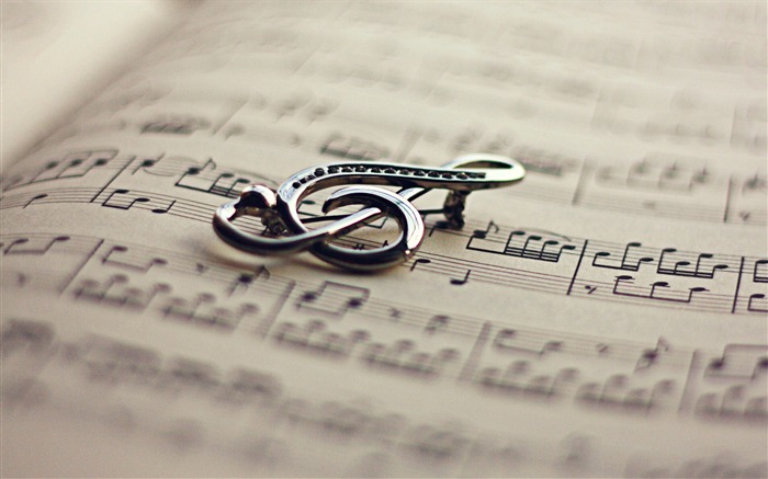 treble clef notes-Music HD Wallpaper Views:18498 Date:2015/10/29 8:35:07