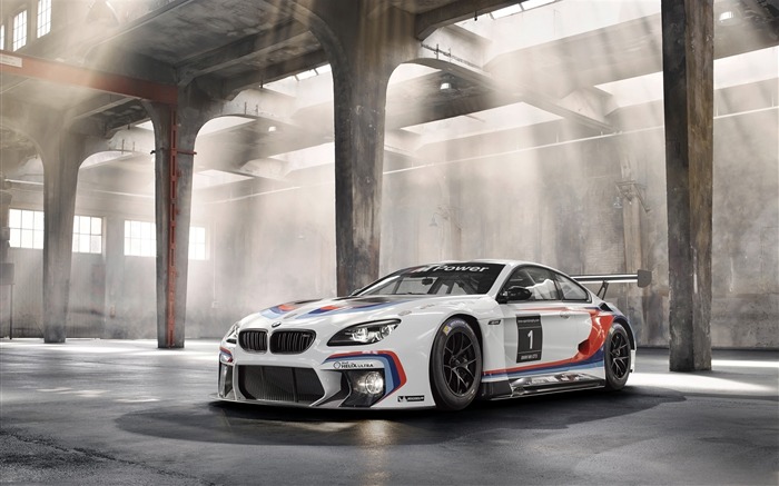 2016 BMW M6 GT3 Auto Fond d'écran HD Vues:8040