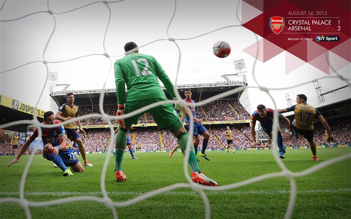 Crystal Palace 1-2 Arsenal-Football Fonds d'écran Vues:7174