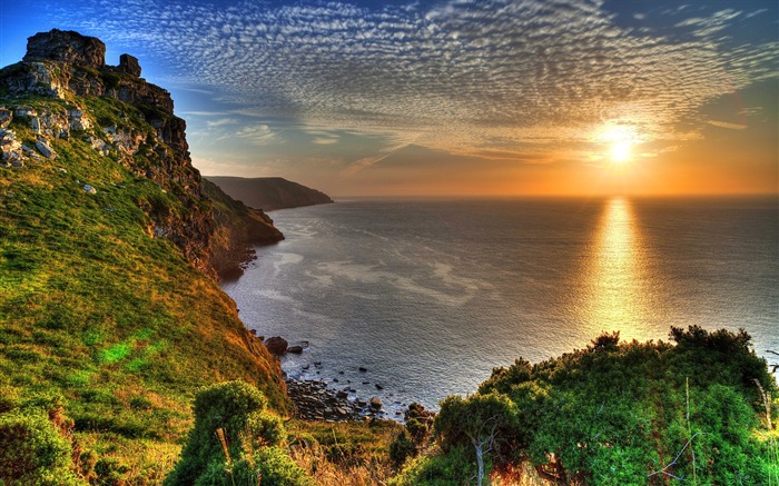 Parc National d'Exmoor angleterre-HD Widescreen Fond d'écran Vues:8326