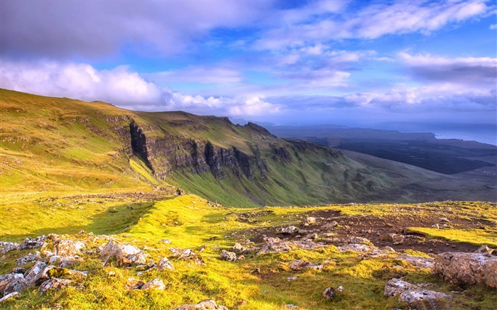 Isle Of Skye panoramique-HD Widescreen Fond d'écran Vues:8016