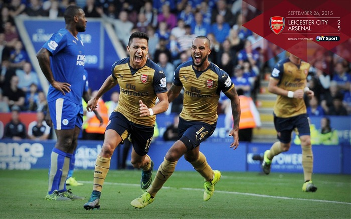 Fondo de Pantalla de Arsenal-Fútbol del Leicester City 2-5 Vistas:7111