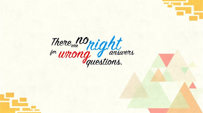 No Questions-Theme HD Wallpaper Views:7377 Date:2015/11/20 8:11:53