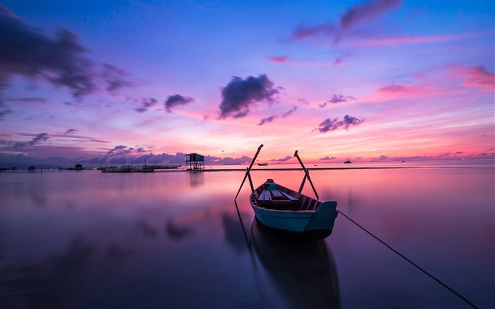 Phu Quoc isla amanecer-Naturaleza foto fondo de pantalla HD Vistas:9928