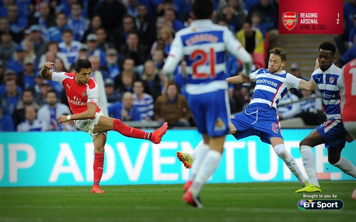 Reading 1-2 Arsenal-Football Fonds d'écran Vues:6420