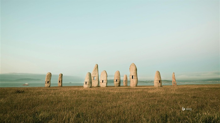 Monumento megalítico de España-Bing Fondos de escritorio Vistas:7128