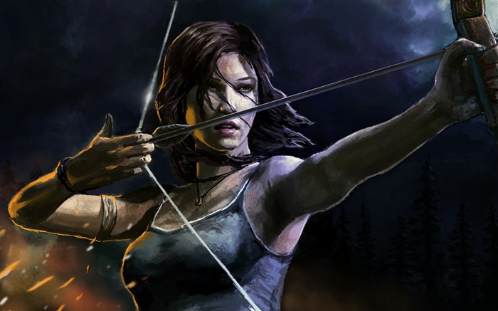 Tomb Raider Lara Croft Game HD Wallpaper 02 Vistas:10331