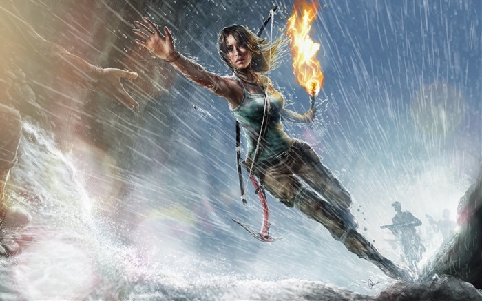 古墓麗影Lara Croft Game HD Wallpaper 06 查看次數:8393