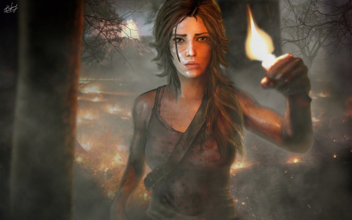 Tomb Raider Lara Croft Game HD Wallpaper 09 Vistas:13302