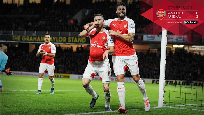 Fondo de pantalla de fútbol del Arsenal 0-3 de Watford Vistas:5822