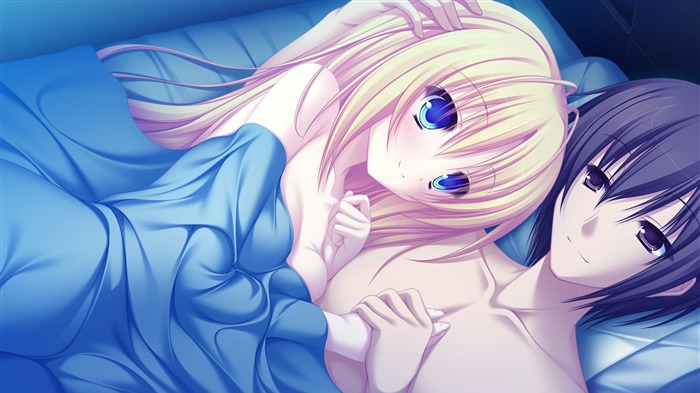 menina menina sorriso cama cobertor-2015 Anime Wallpaper Visualizações:25661