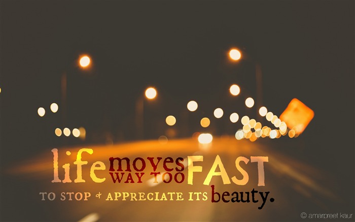 life moves too fast-Theme HD Wallpaper Views:8362 Date:2015/11/20 8:08:49