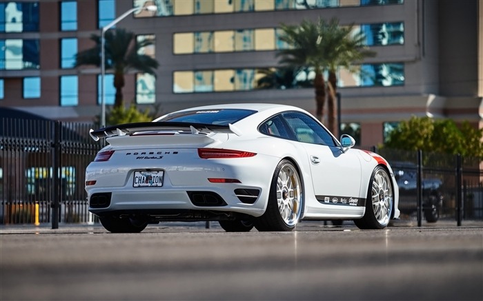 2015 Porsche 911 Turbo S Auto HD Fond d'écran Vues:8225