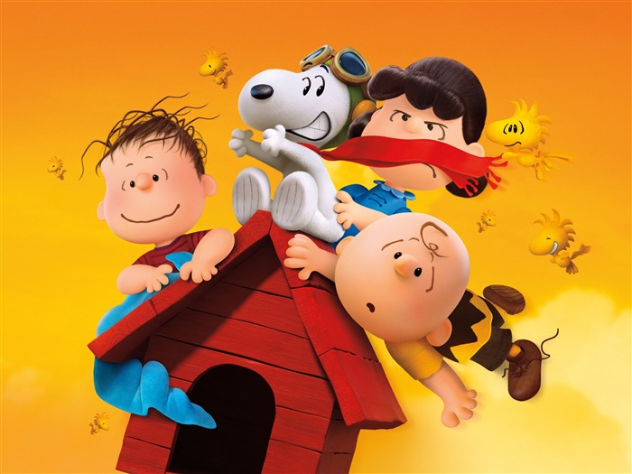 2015 The Peanuts-Movie pósters HD Wallpaper Vistas:13813