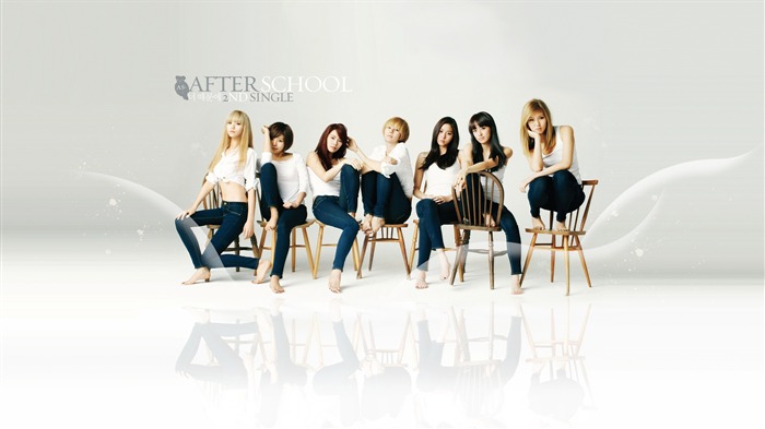 After School Korea sexy foto de fondo de pantalla de belleza 05 Vistas:7496