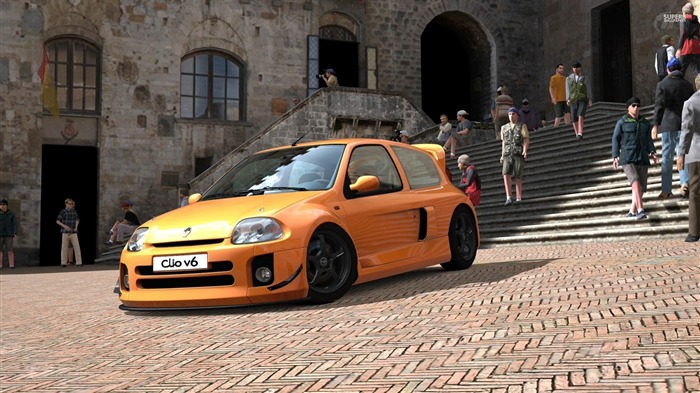 Clio v6 renault 스포츠카 HD 벽지 찾아보기 :14627