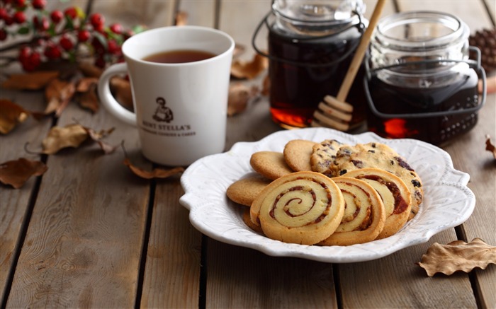 Cookies Pastelaria Food-Photography HD Wallpaper Visualizações:10162