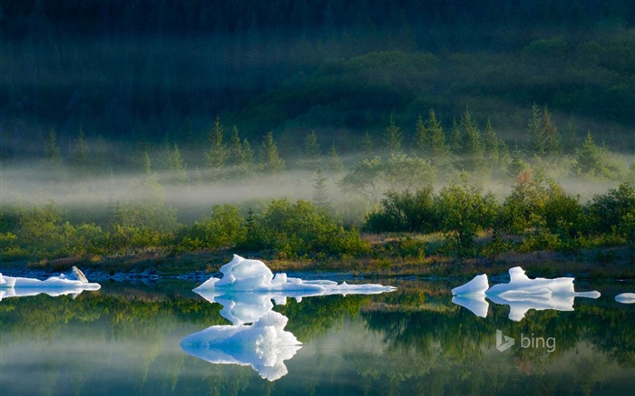 Parque Nacional de los Fiordos de Kenai Fondo de escritorio de Alaska-Bing Vistas:8697