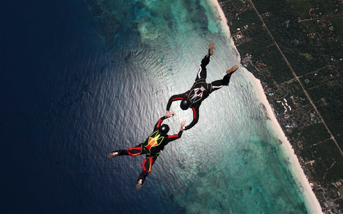 parachutistes Sport-Haute Qualité HD Fonds d'écran Vues:8549