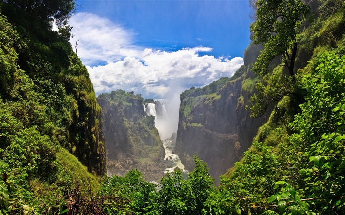 Victoria falls zambia-HDR Fotografia Wallpaper Visualizações:7319